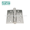Hardware Accessory 304 Stainless Steel Corner Spring Door Hinge Flush Hinge for Wooden Door