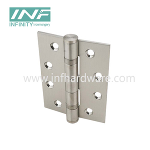 Hardware Accessory 304 Stainless Steel Corner Spring Door Hinge Flush Hinge for Wooden Door
