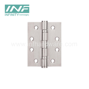 4×3×3-2bb Stainless Steel Satin Flat Hinge Interior Wooden Door Hinges