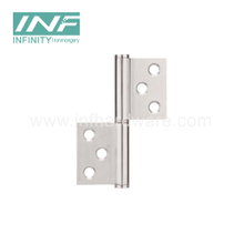 100×72×2.5 Heavy Duty Flag Hinge Stainless Steel Wooden Door Hinges 