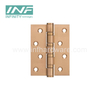 Rose Polish PVD Wooden Door Hinges Internal Polished Stainless Steel Door Hinges