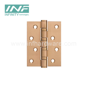 Rose Polish PVD Wooden Door Hinges Internal Polished Stainless Steel Door Hinges